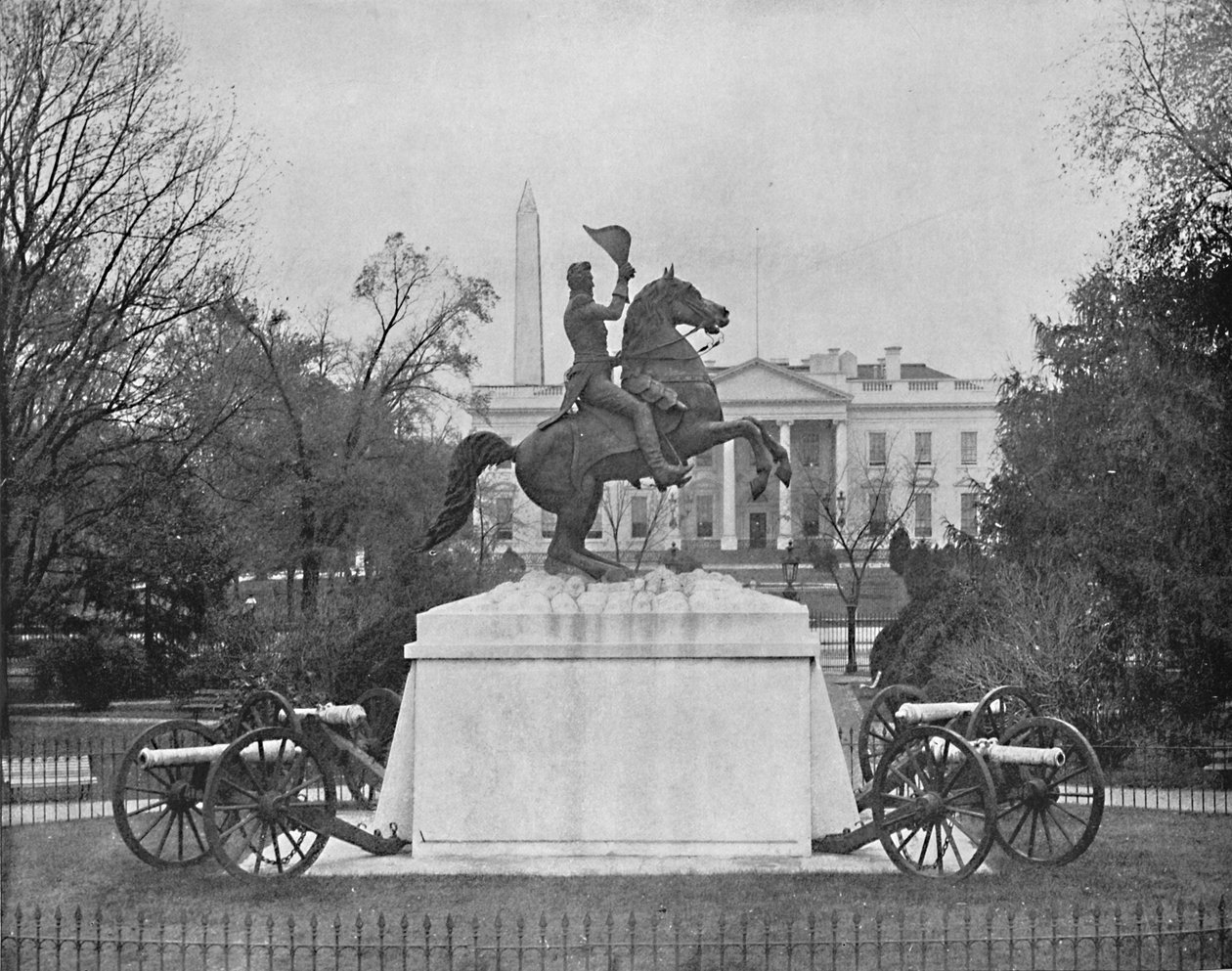 Statue de Jackson, Lafayette Square, Washington, D.C., c1897 - Unbekannt