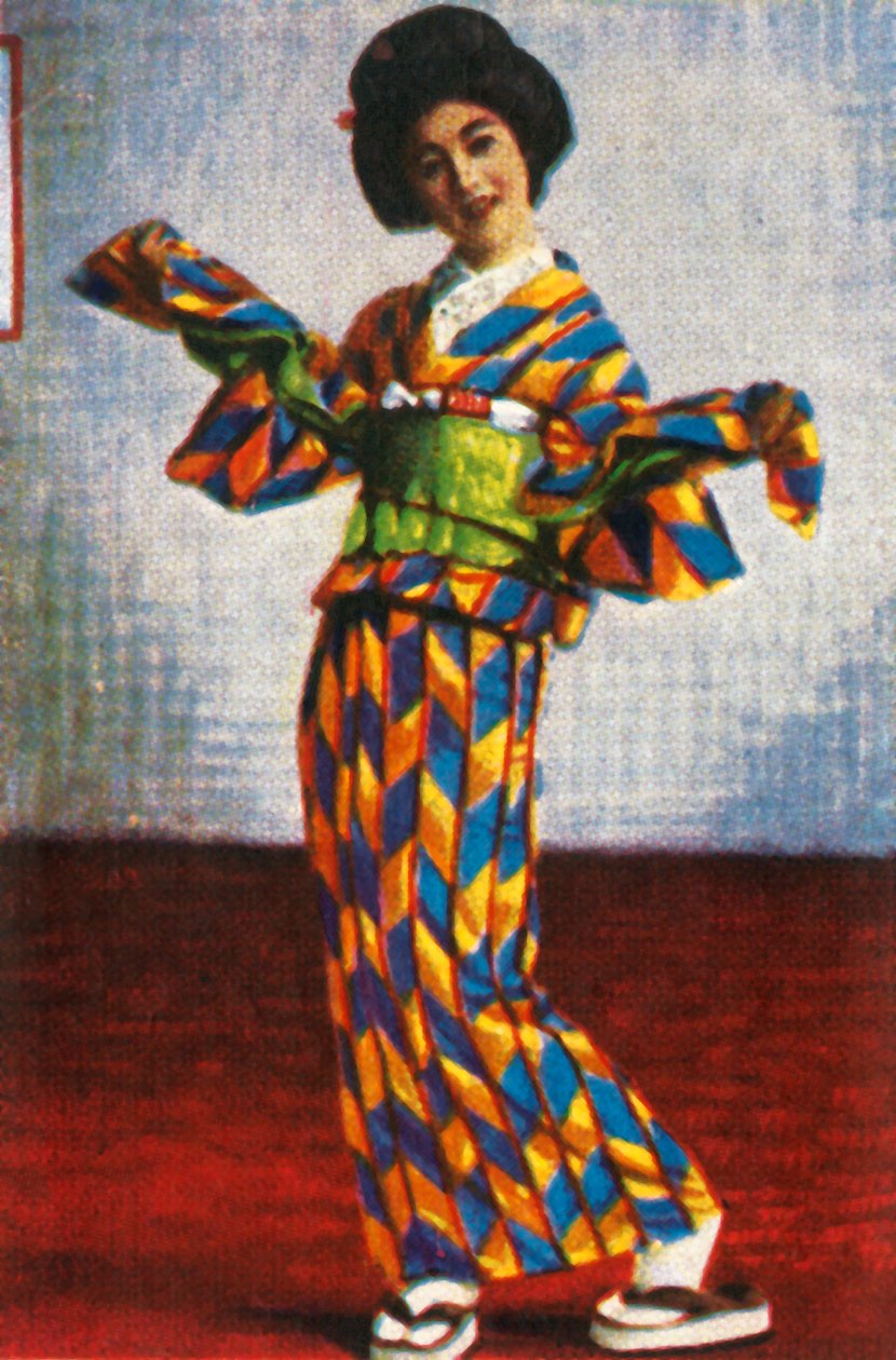 Danseuse geisha japonaise - Unbekannt