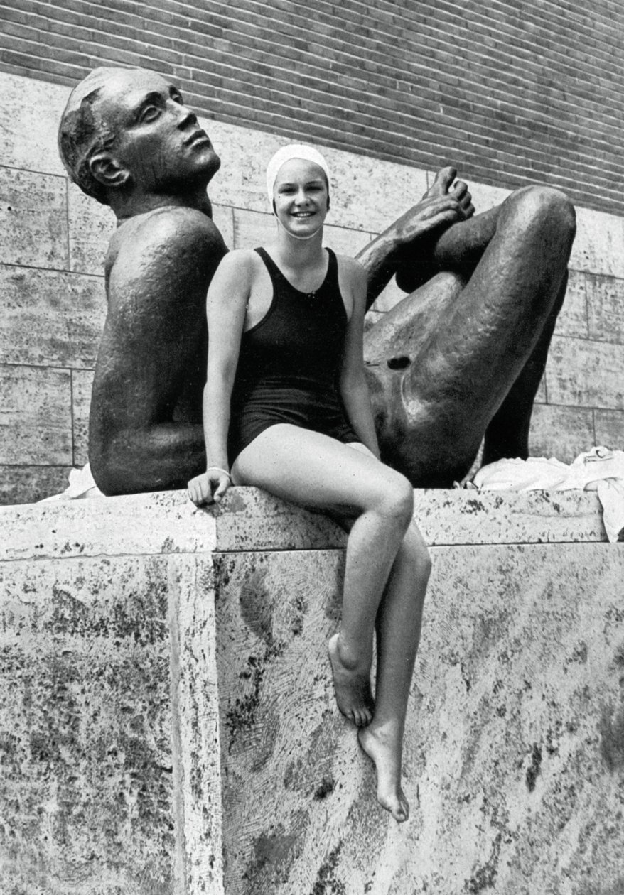 Jeanette Campbell, nageuse argentine, Jeux olympiques de Berlin, 1936 - Unbekannt