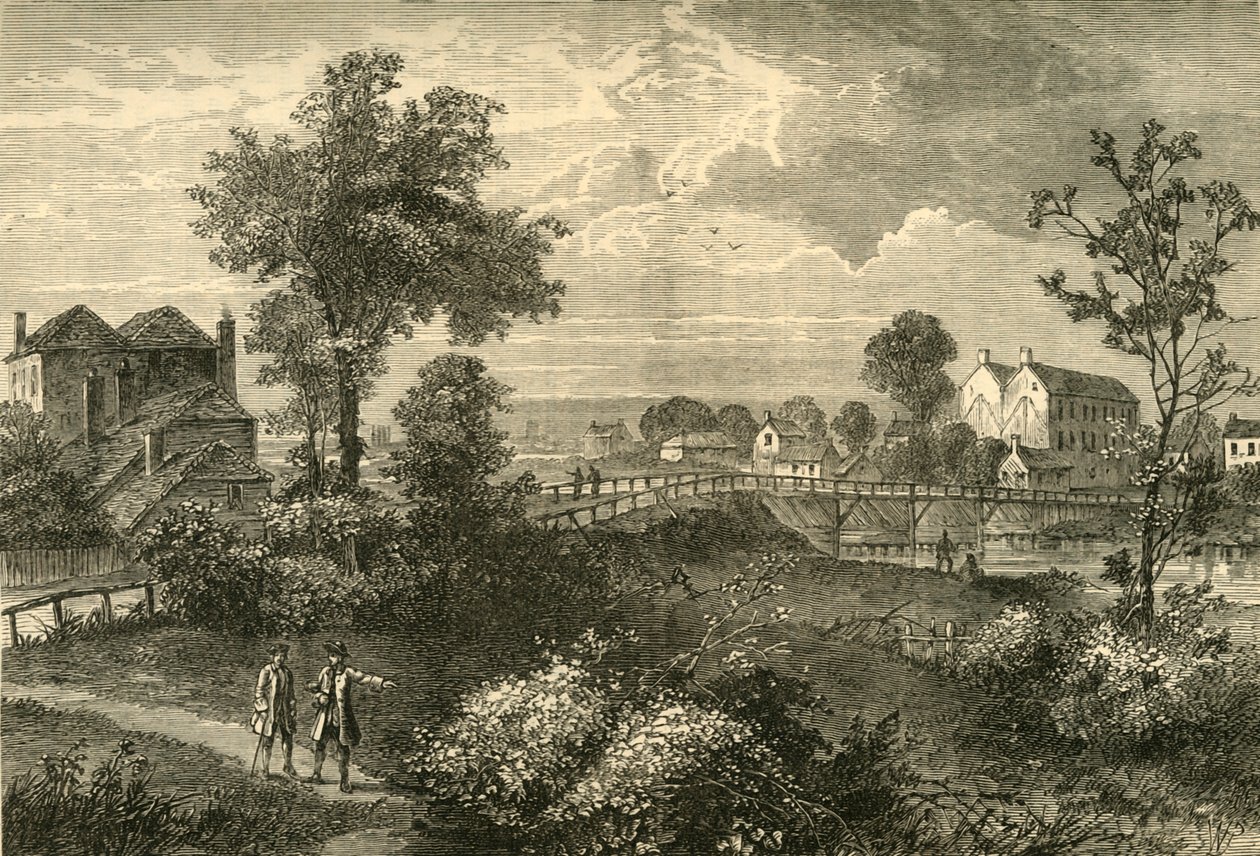 Pont de Jennys Whim, 1750, vers 1876 - Unbekannt