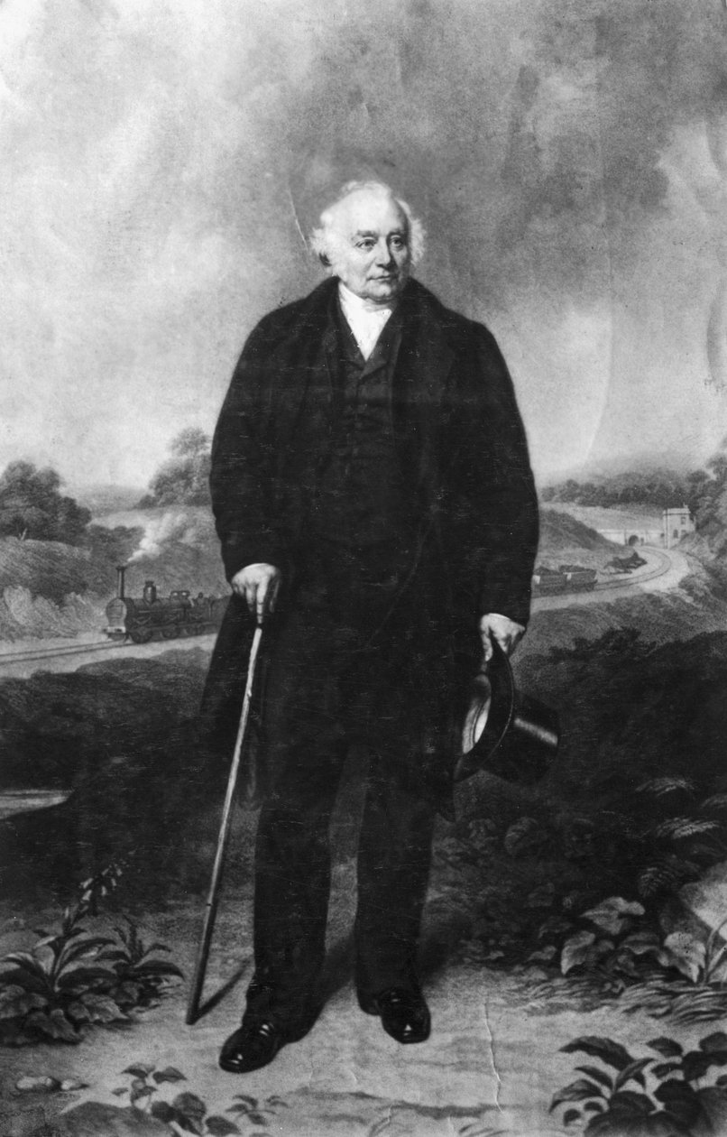 John Ellis, député et président de chemin de fer, vers 1850 - Unbekannt