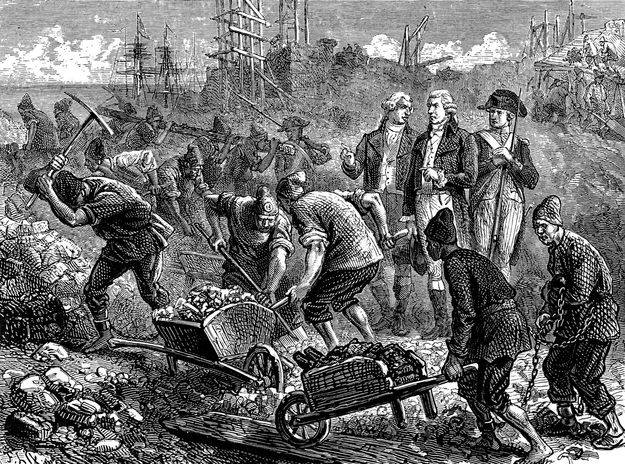 John Howard, réformateur des prisons anglaises, vers 1780 vers 1880 - Unbekannt