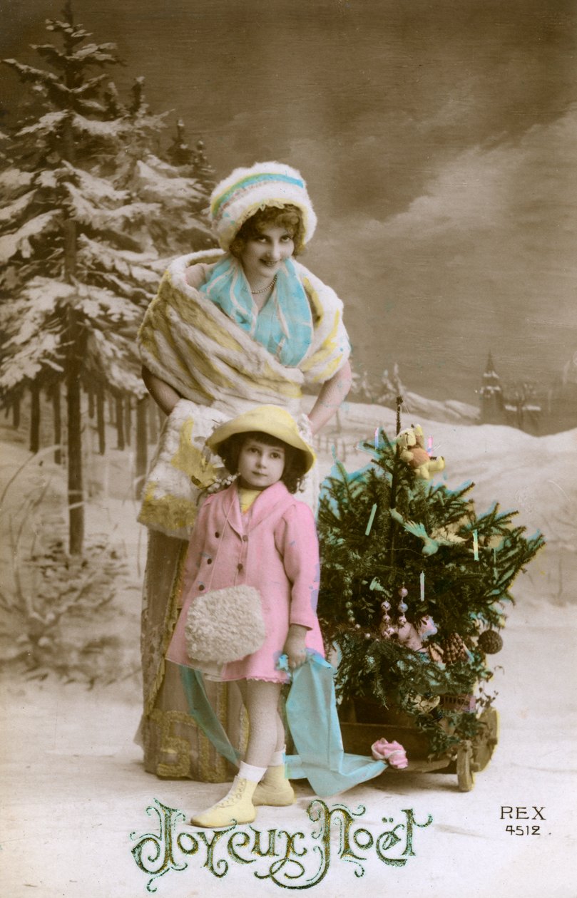 Joyeux Noël, vers 1900-1929 - Unbekannt