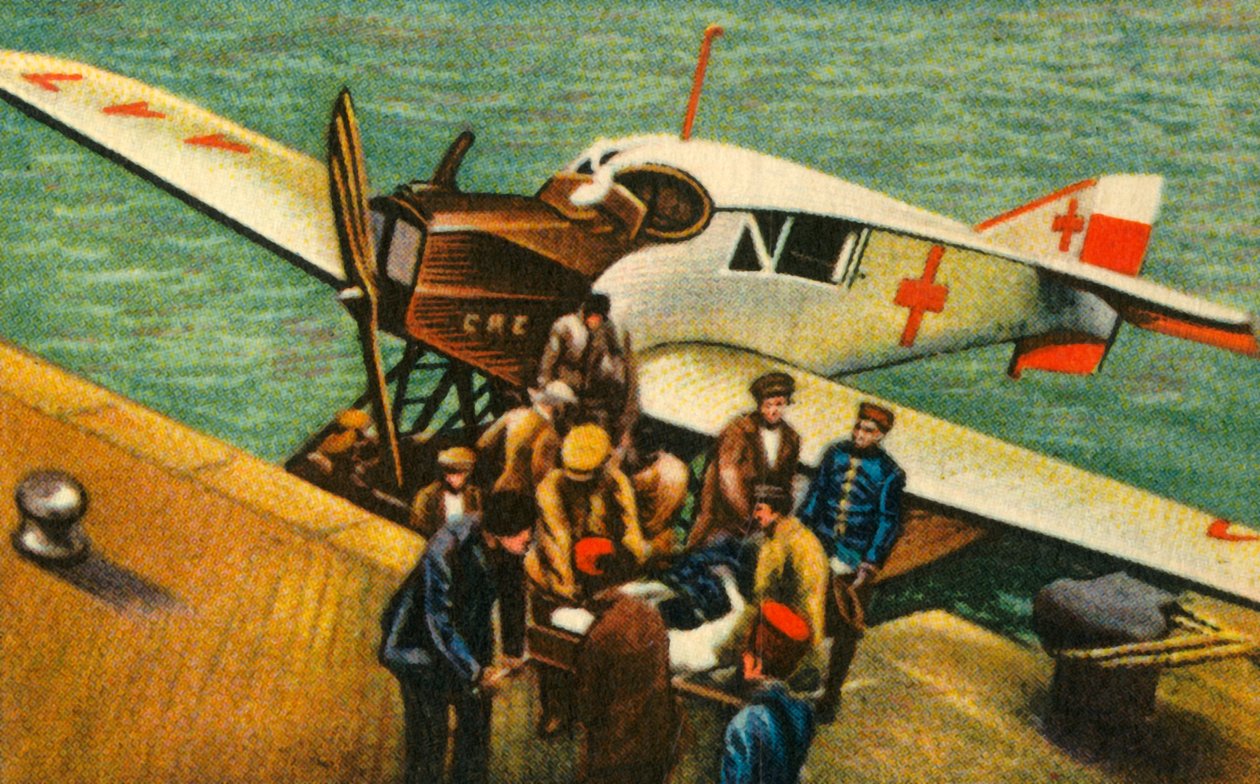 Avion médical Junkers F 13w, vers 1919, 1932 - Unbekannt