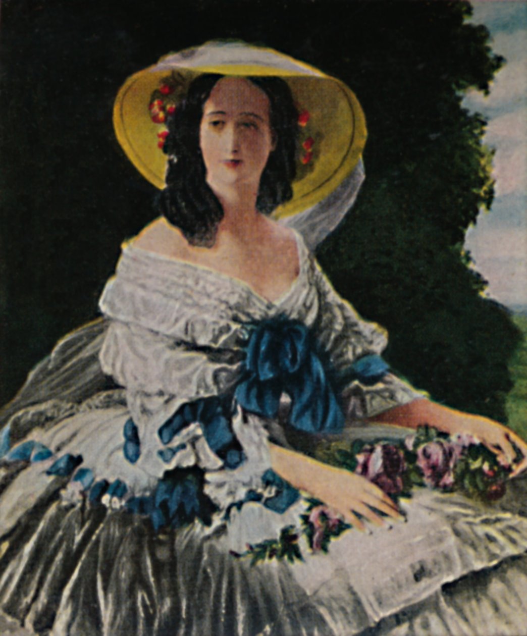 Impératrice Eugénie 1826-1920 - Peinture de Winterhalter - Unbekannt