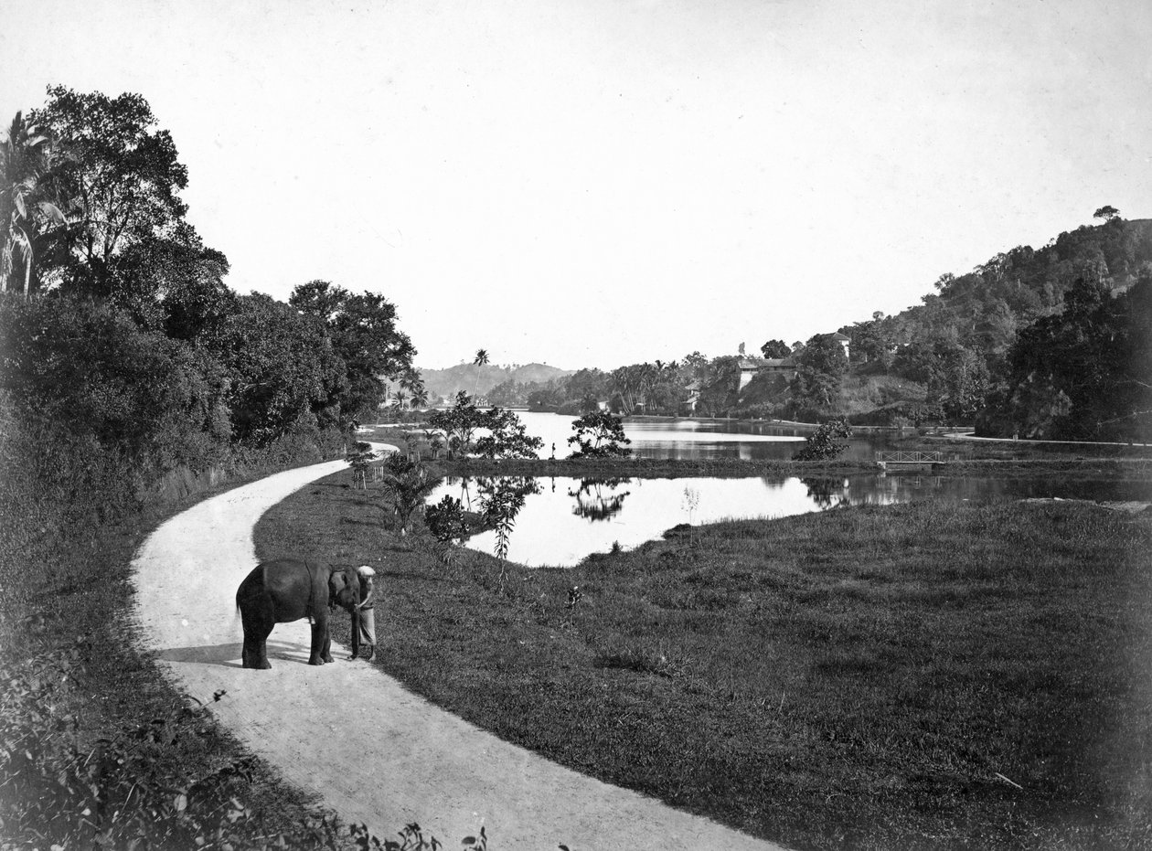 Lac de Kandy, Kandy, Sri Lanka, vers 1910 - Unbekannt