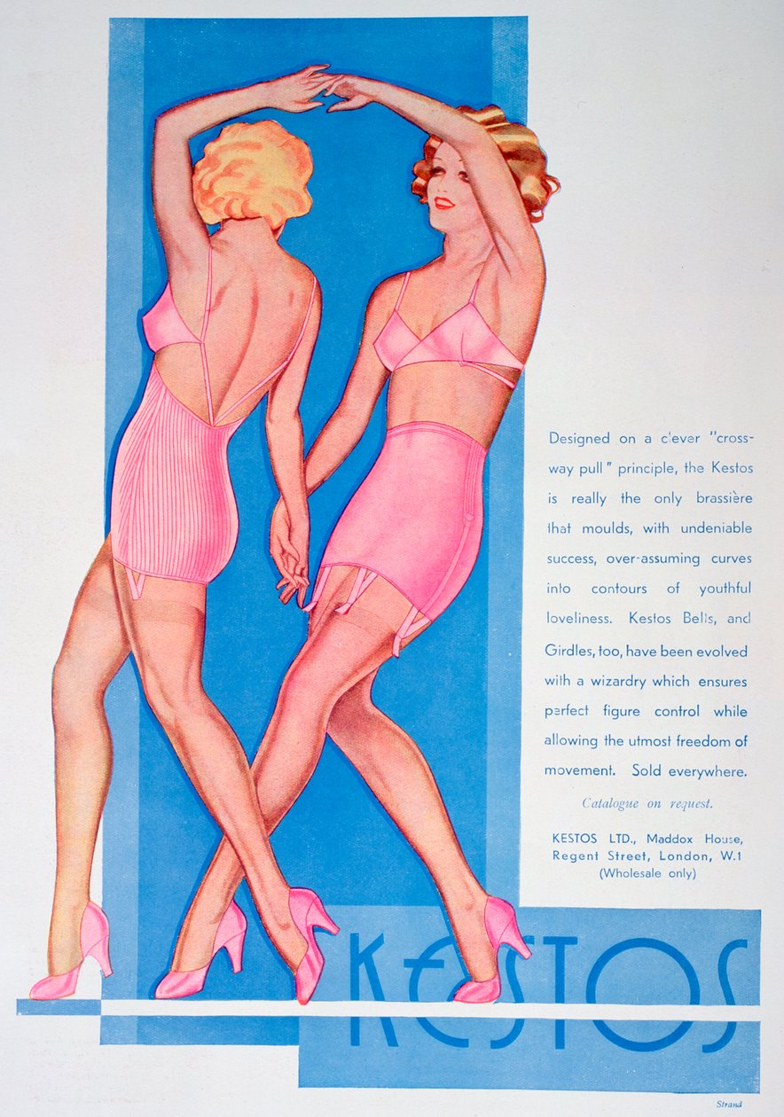 Publicité pour la lingerie Kestos, 1935 - Unbekannt