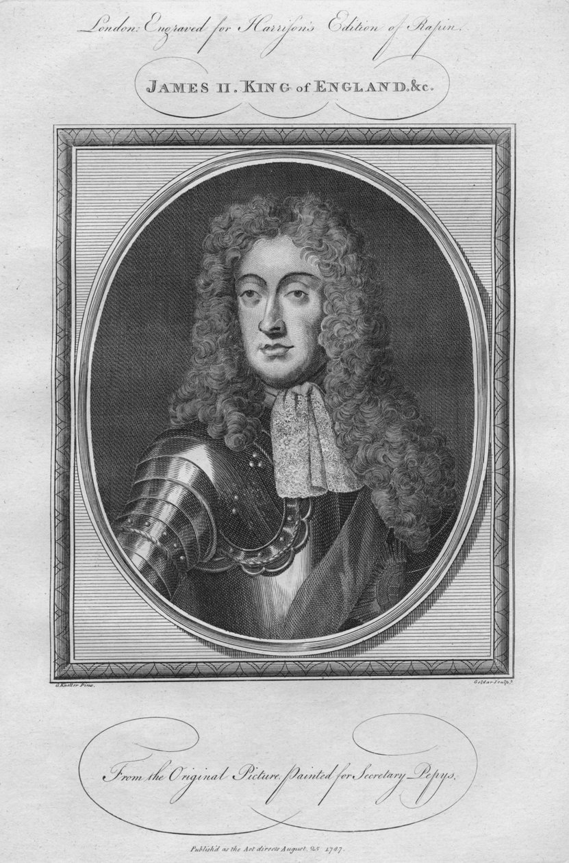Le roi Jacques II, 1787 - Unbekannt