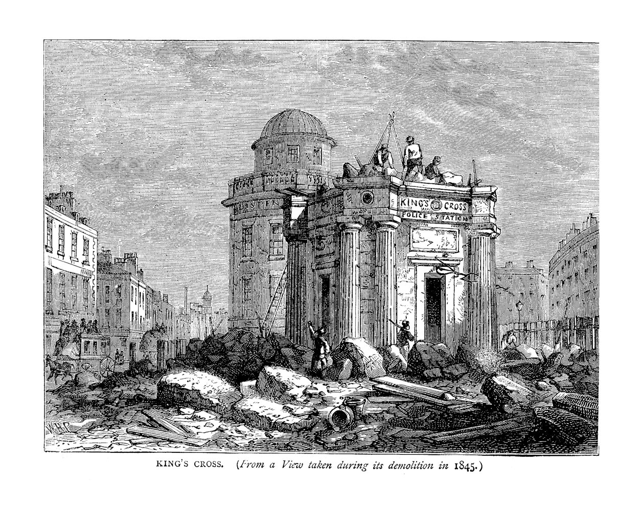 Kings Cross en 1845 - Unbekannt