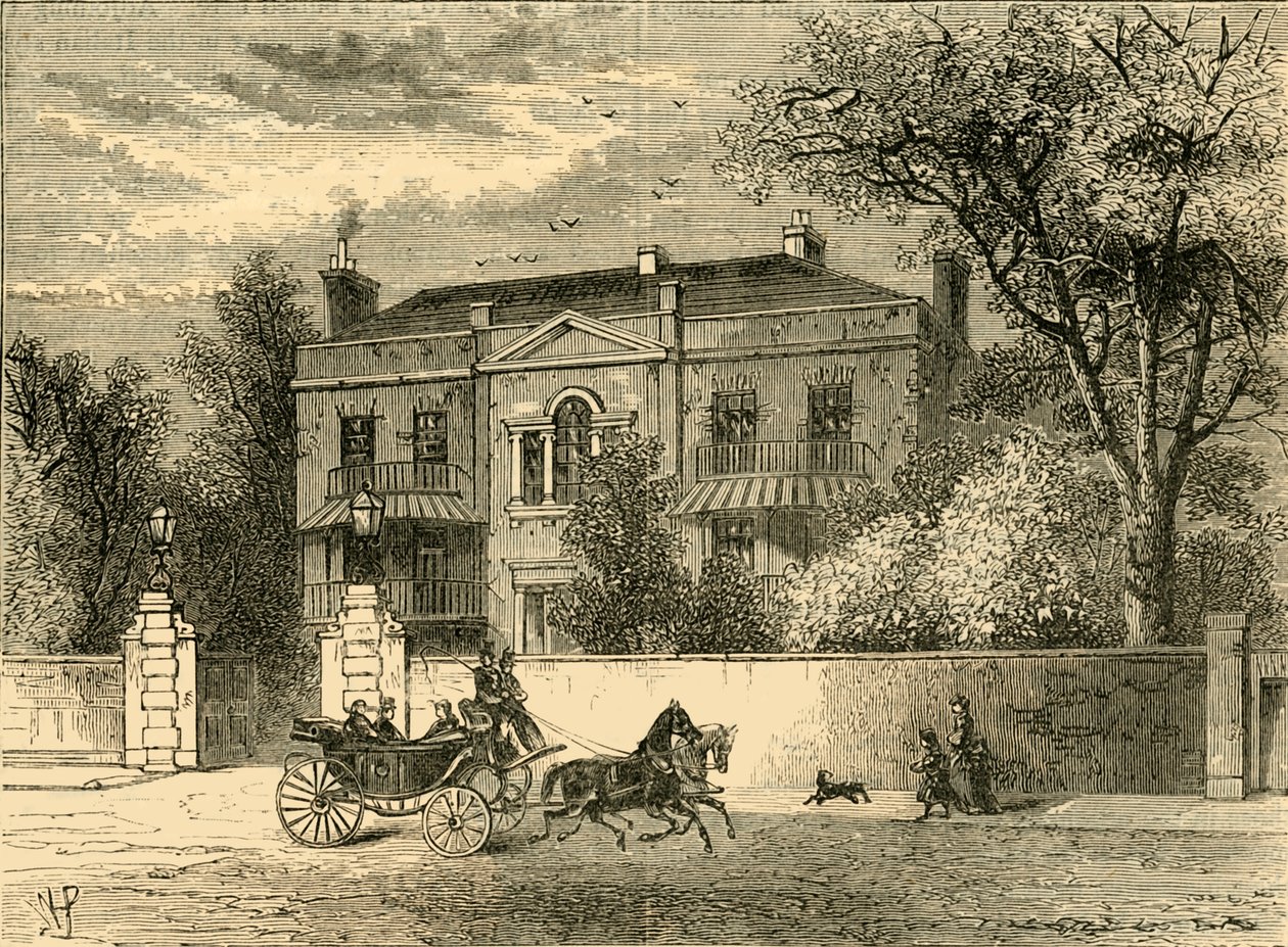 Kingston House, Knightsbridge, vers 1876 - Unbekannt