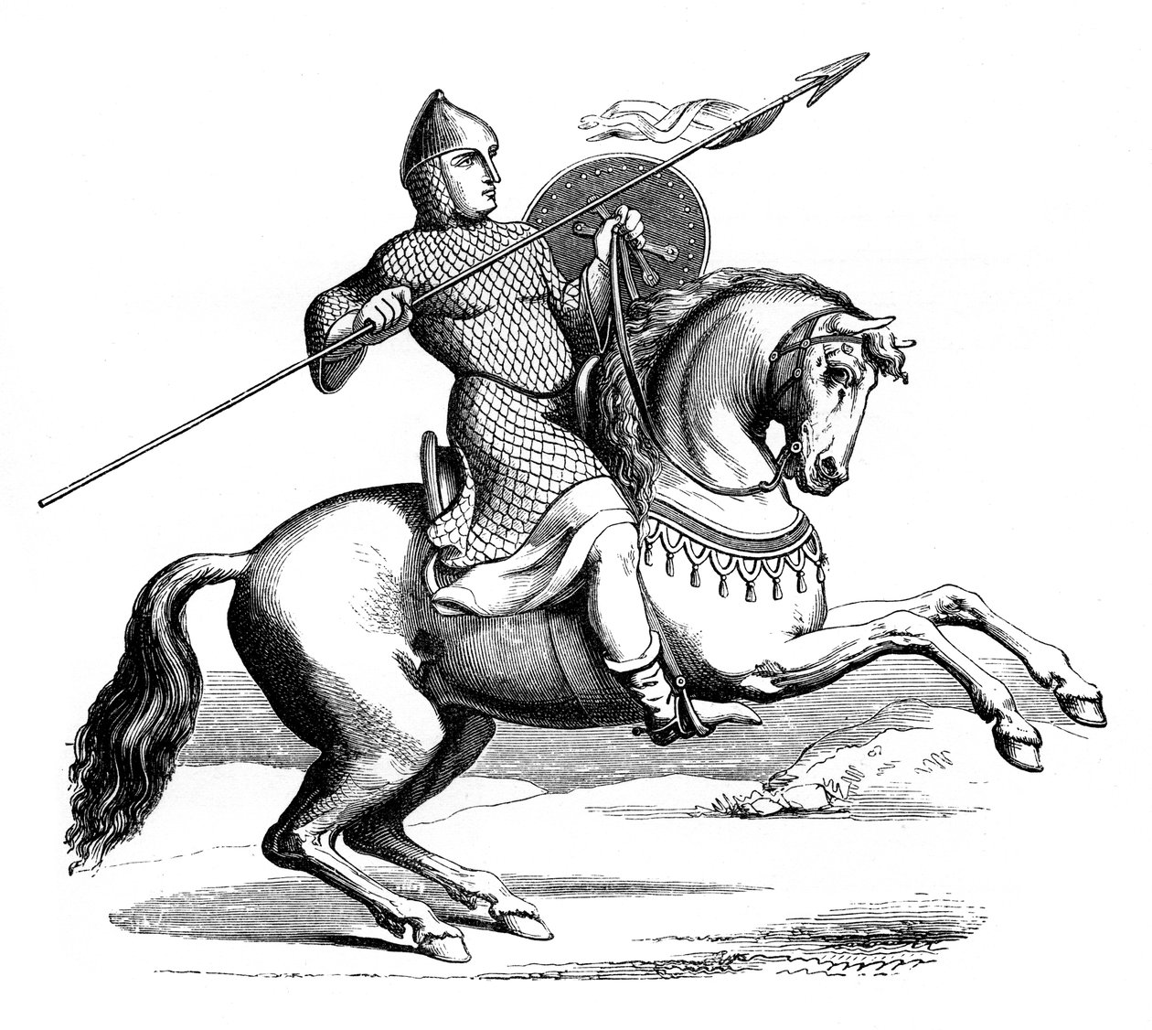 Chevalier en haubert - Unbekannt