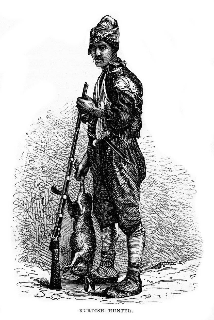 Chasseur kurde, 19ème siècle - Unbekannt