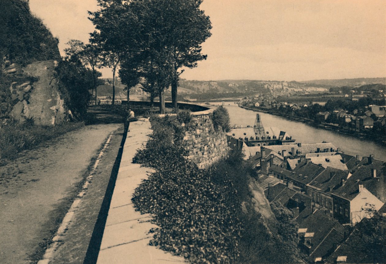La Meuse vue de la Citadelle, vers 1900 - Unbekannt