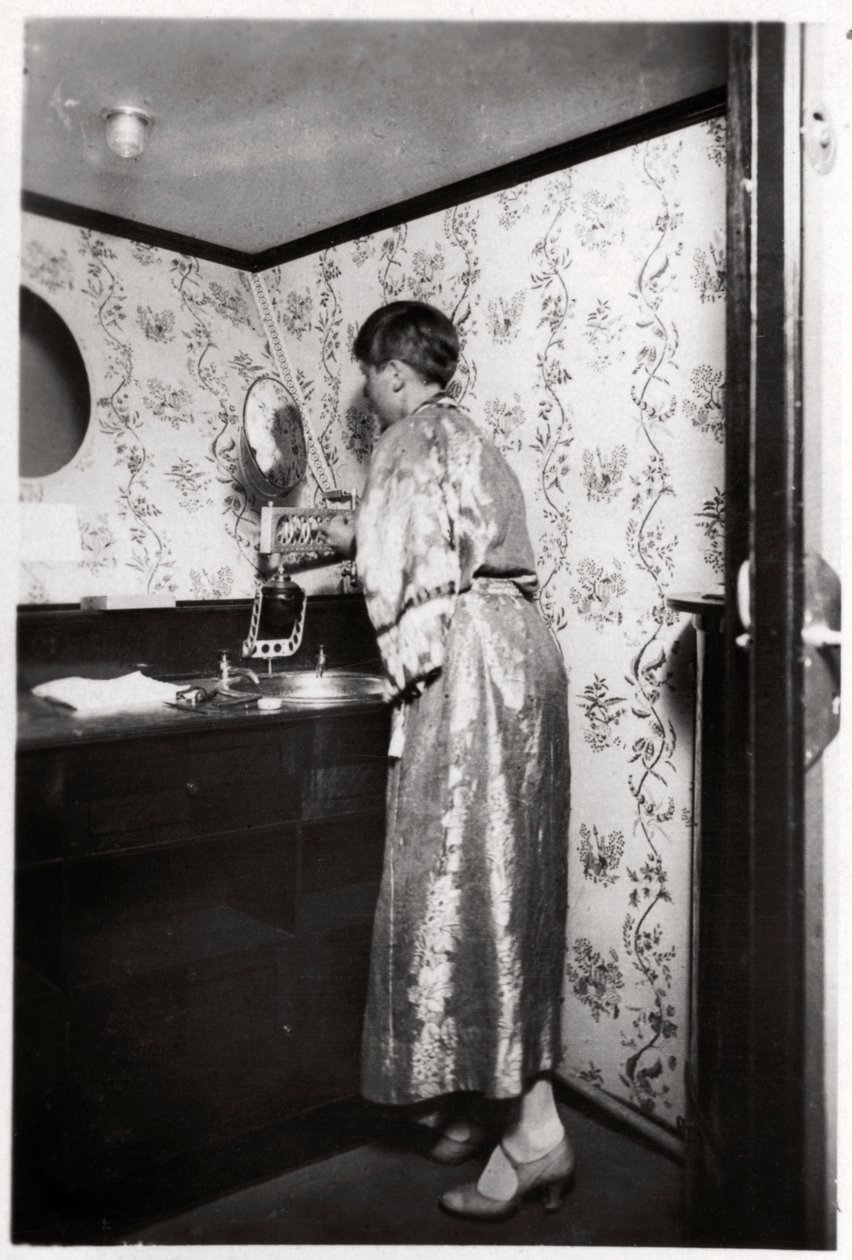 Salle de bain des dames, Zeppelin LZ 127 Graf Zeppelin, 1933 - Unbekannt