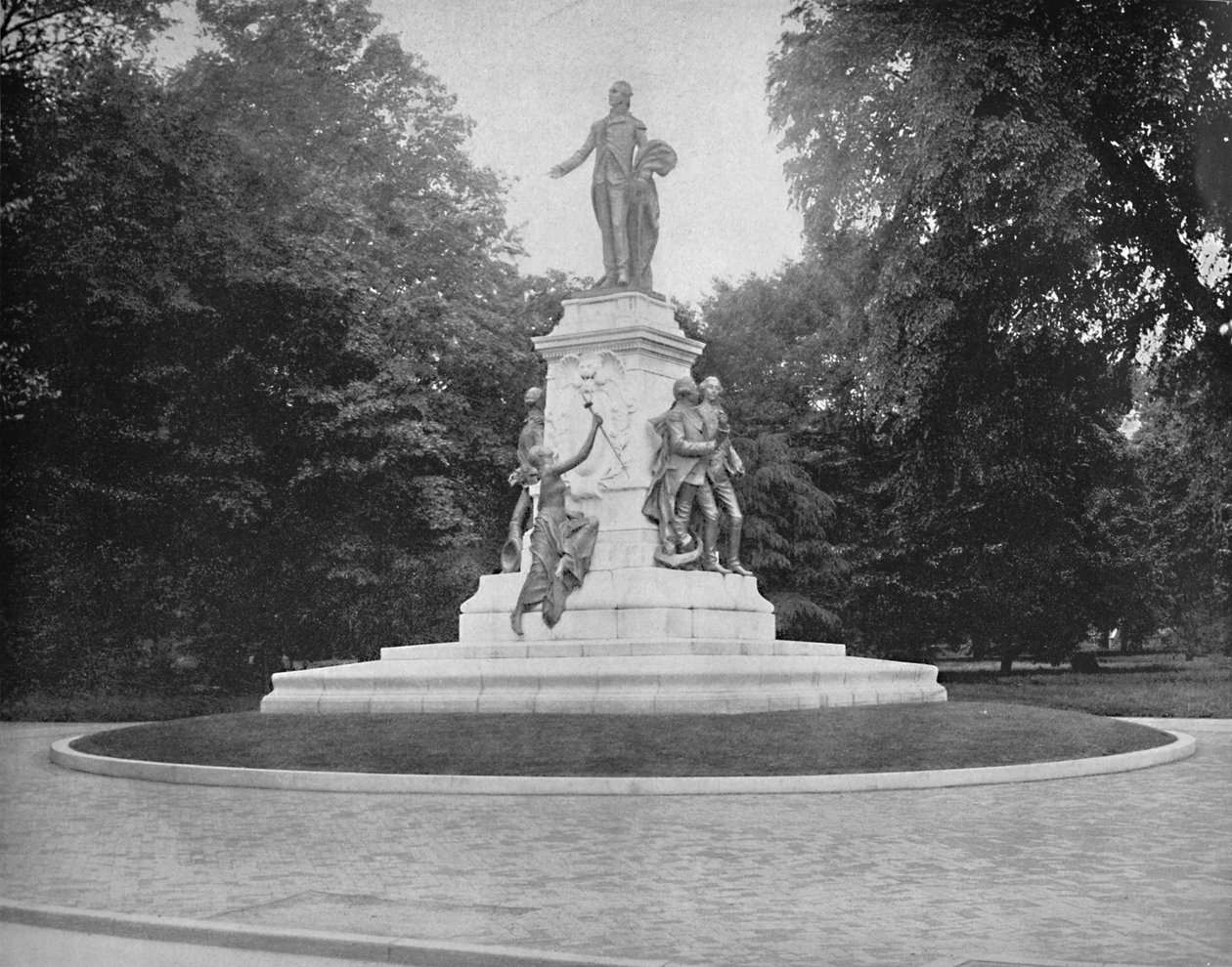Statue de Lafayette, Washington, D.C., vers 1897 - Unbekannt