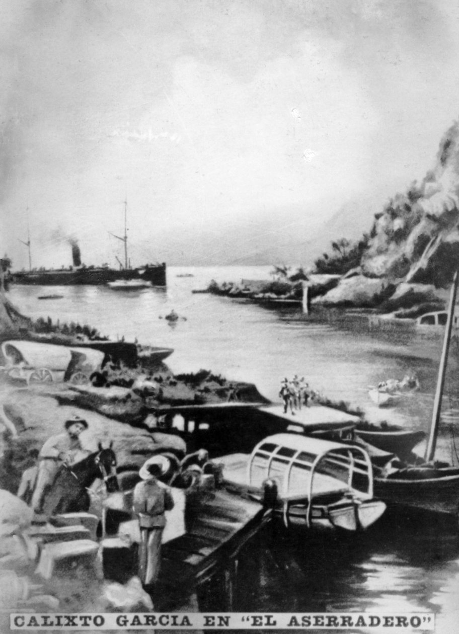 Débarquement du général Calixto Garcia, 1890, années 1910 - Unbekannt