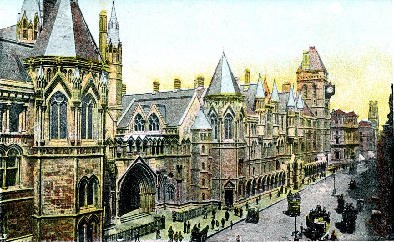 Tribunaux de justice, Londres, 20ème siècle - Unbekannt
