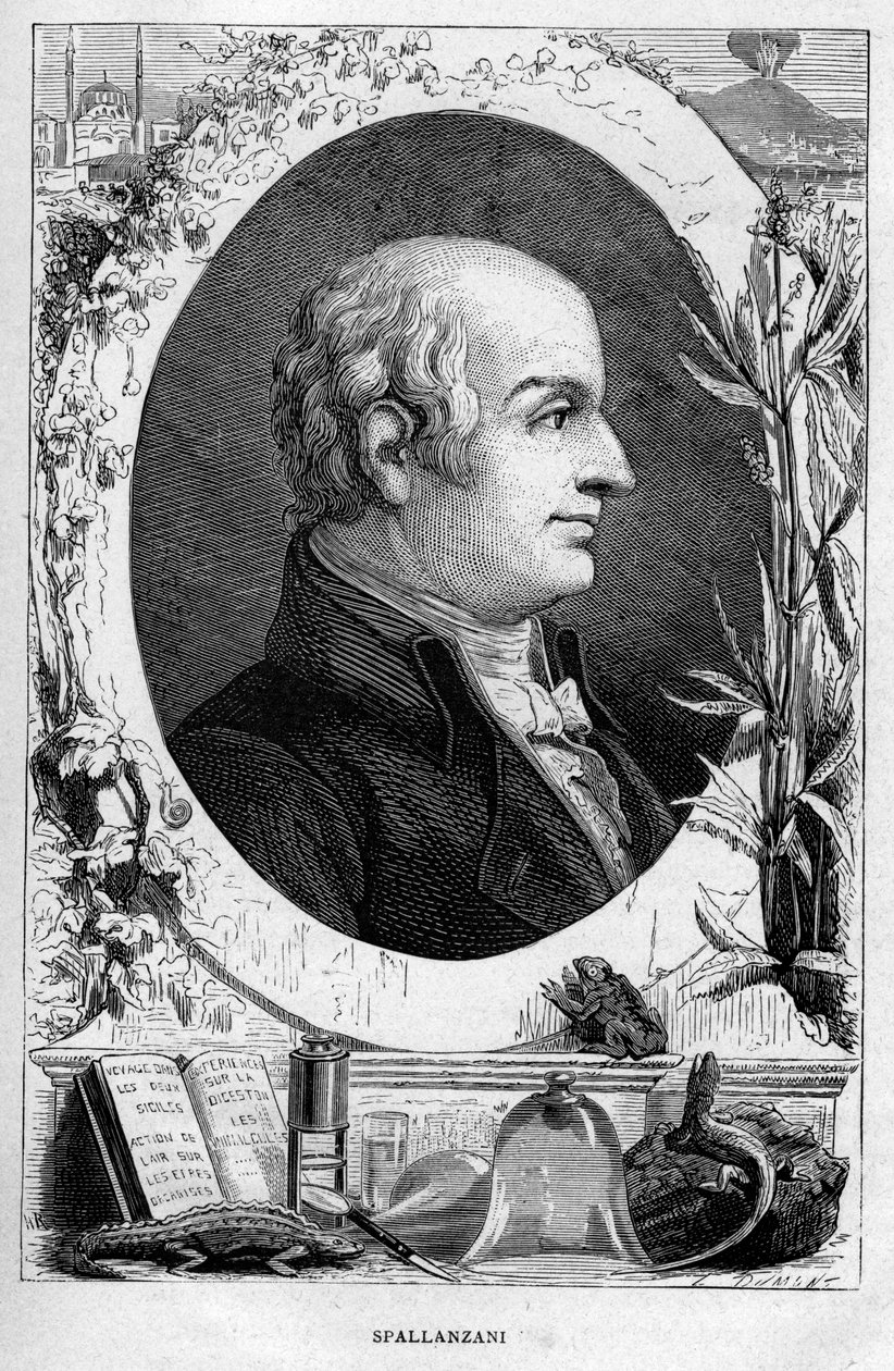 Lazzaro Spallanzani, biologiste italien, 1874 - Unbekannt
