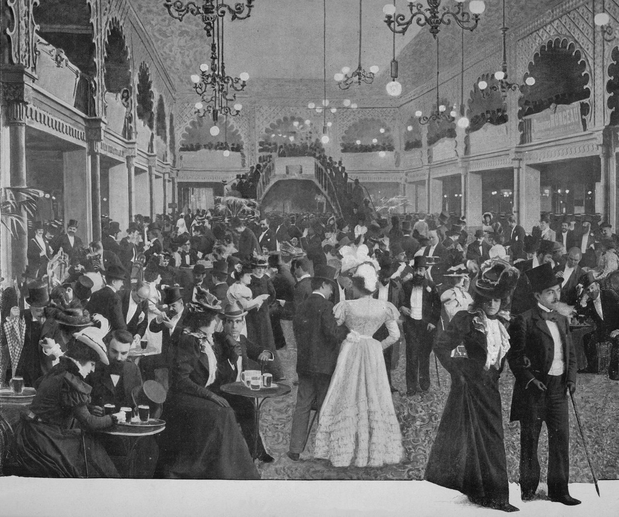 Le Hall des Folies-Bergère, 1900 - Unbekannt