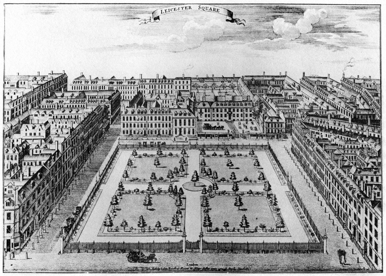 Leicester Square, Londres, 1750, 1907 - Unbekannt