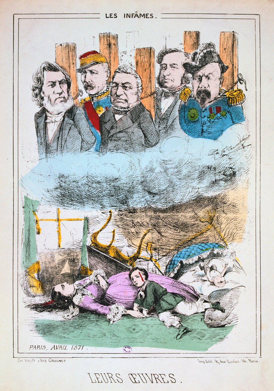 Les Infâmes, Commune de Paris, avril 1871 - Unbekannt