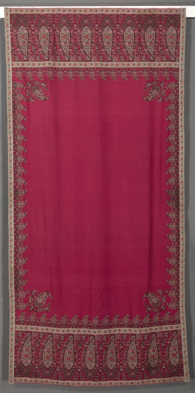 Long châle, vers 1825 - Unbekannt