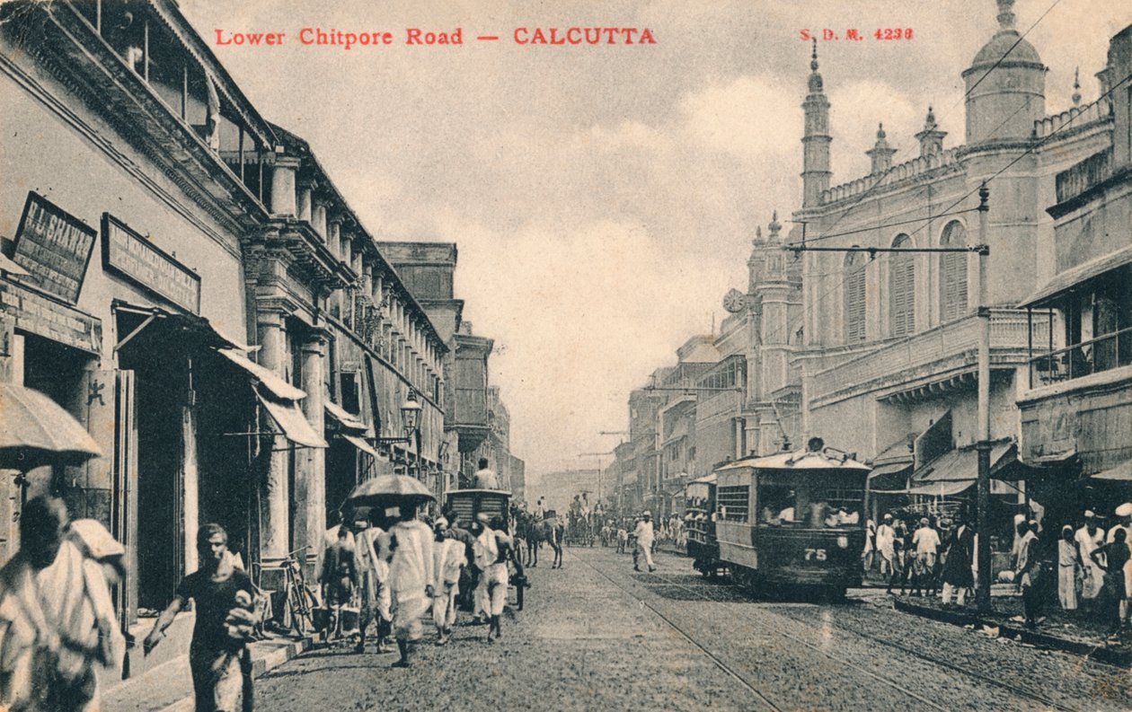 Lower Chitpore Road - Calcutta, vers 1910 - Unbekannt