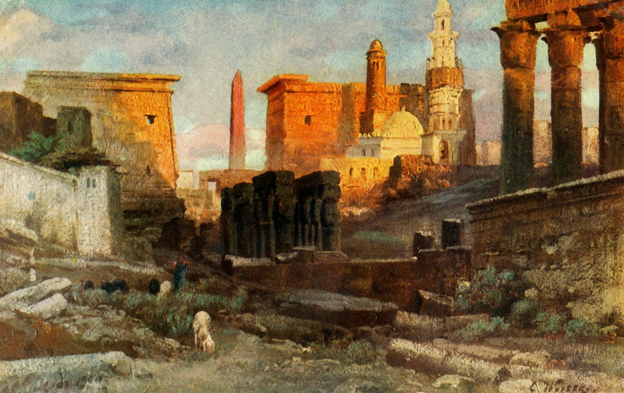 Louqsor. Temples, c1918-c1939 - Unbekannt