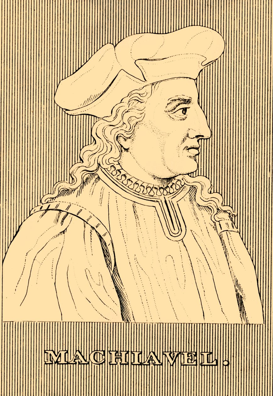 Machiavel, 1469-1527, 1830 - Unbekannt