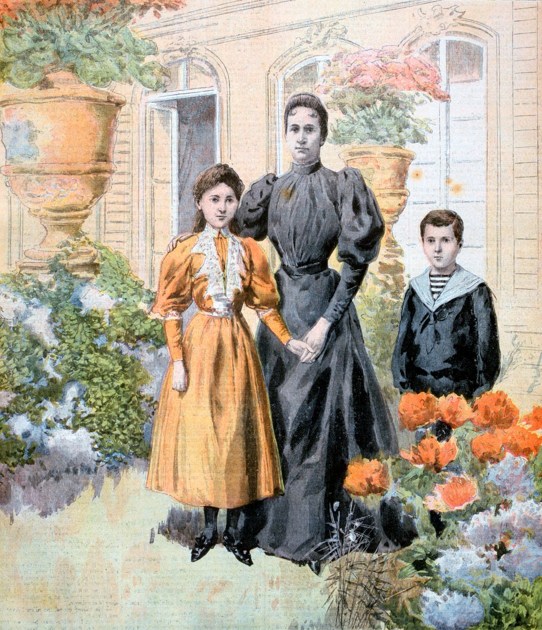 Madame Casimir-Perier et ses enfants - Unbekannt