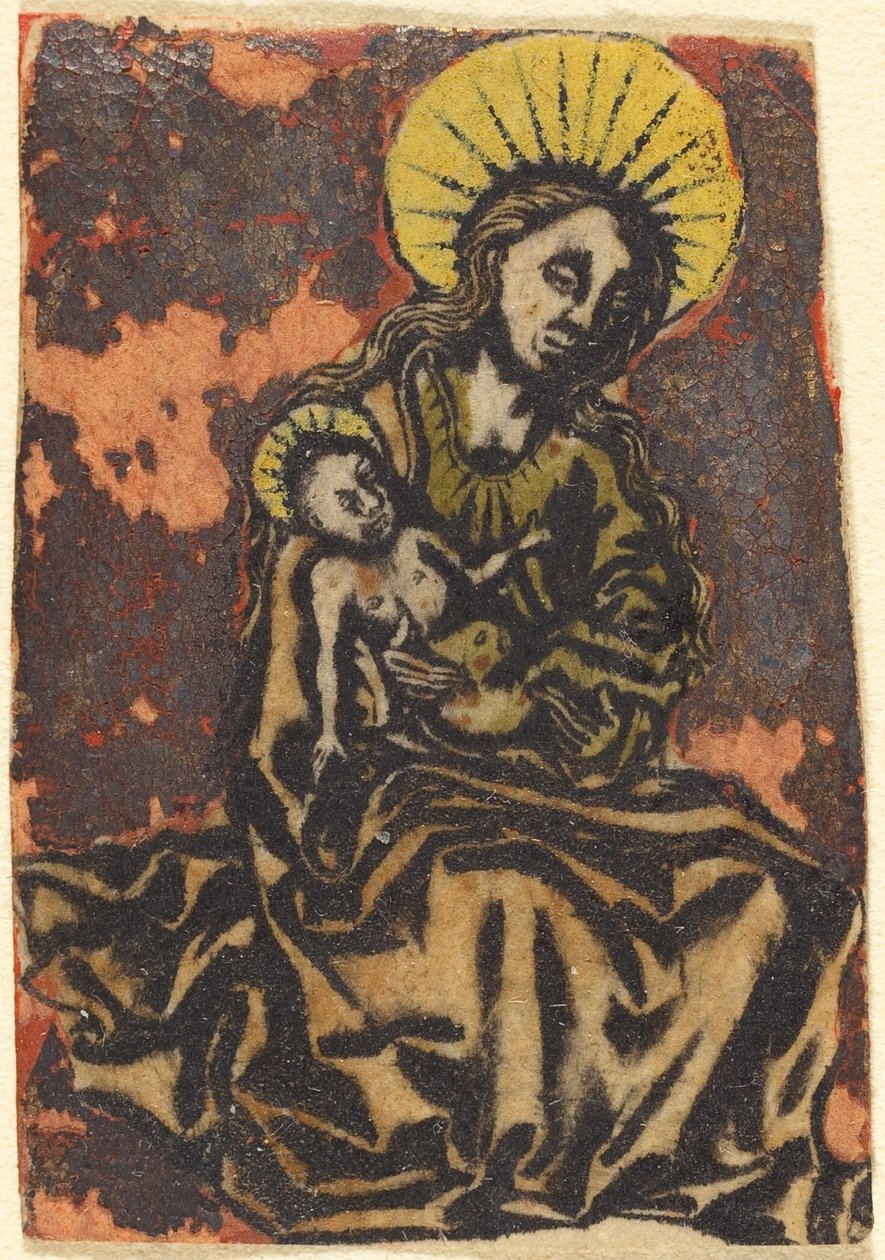 Madone et Enfant, vers 1480 - Unbekannt