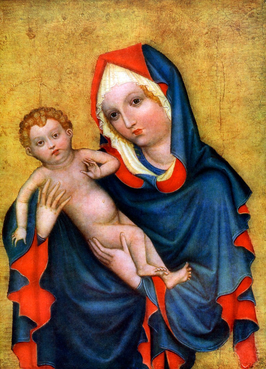 Madone de Zlata Koruna, vers 1410, 1955 - Unbekannt