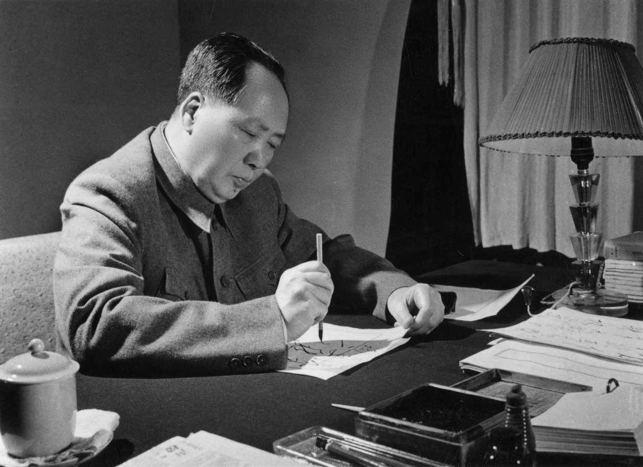 Mao Zedong, révolutionnaire et leader communiste chinois, vers 1950 - Unbekannt