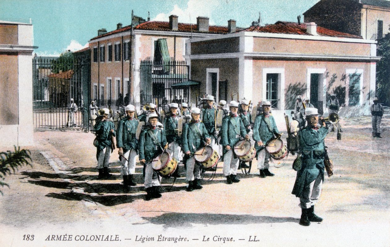 Fanfare, Légion étrangère française, vers 1910 - Unbekannt
