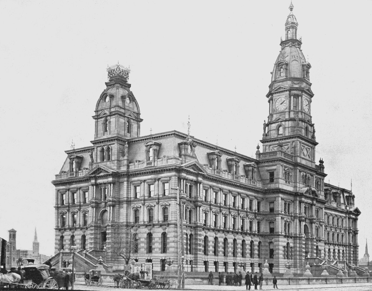 Palais de justice du comté de Marion, Indianapolis, USA, vers 1900 - Unbekannt