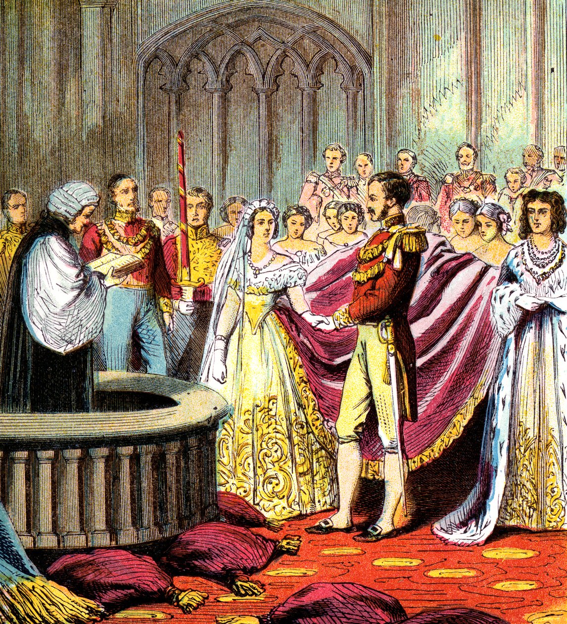 Mariage de la reine Victoria, 1840 vers les années 1850 - Unbekannt