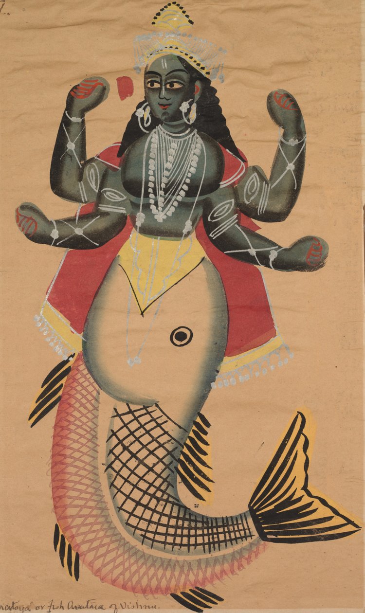Matsya, avatar poisson de Vishnu - Unbekannt