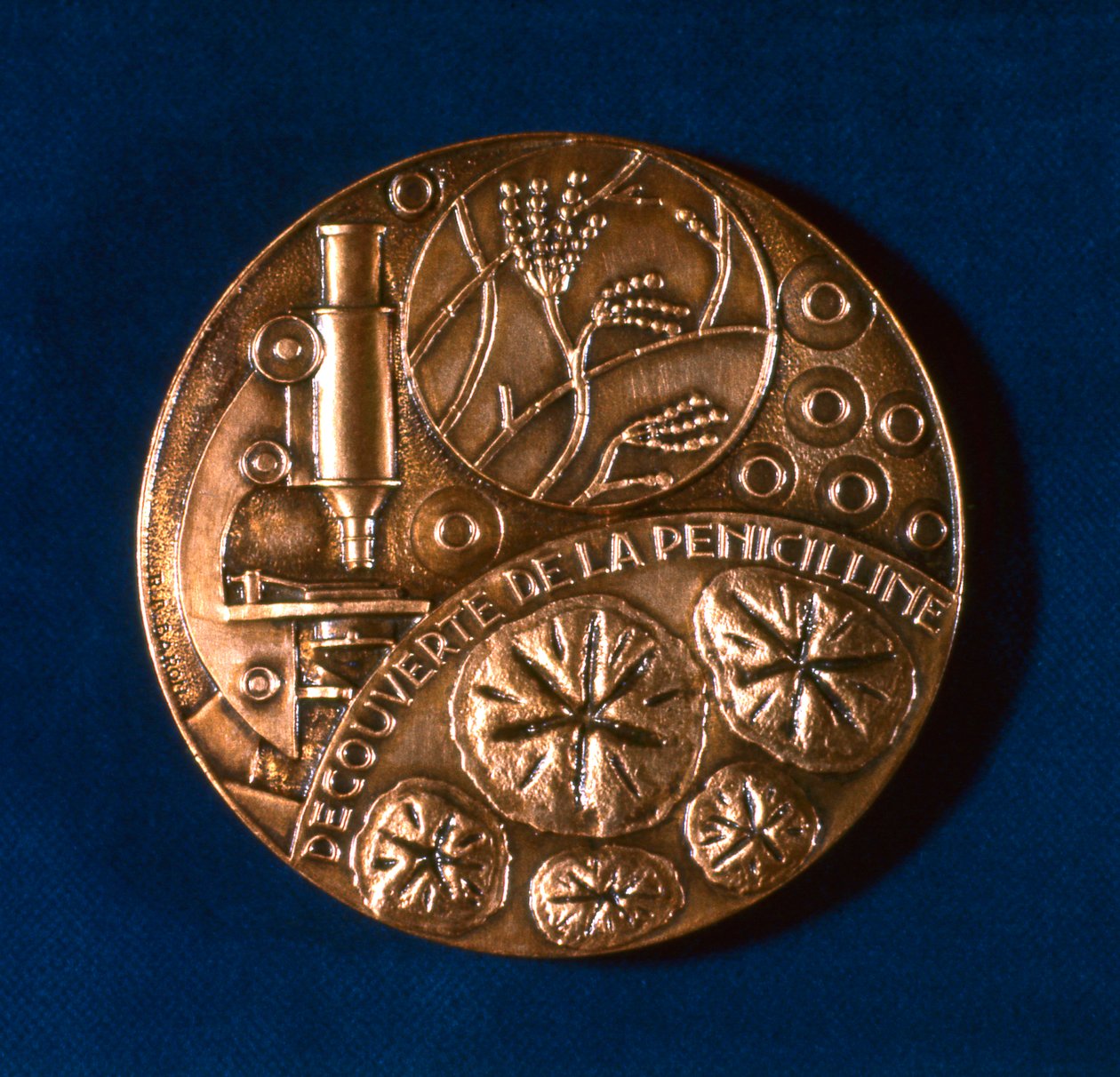 Médaille commémorant la découverte de la pénicilline, 1945 - Unbekannt