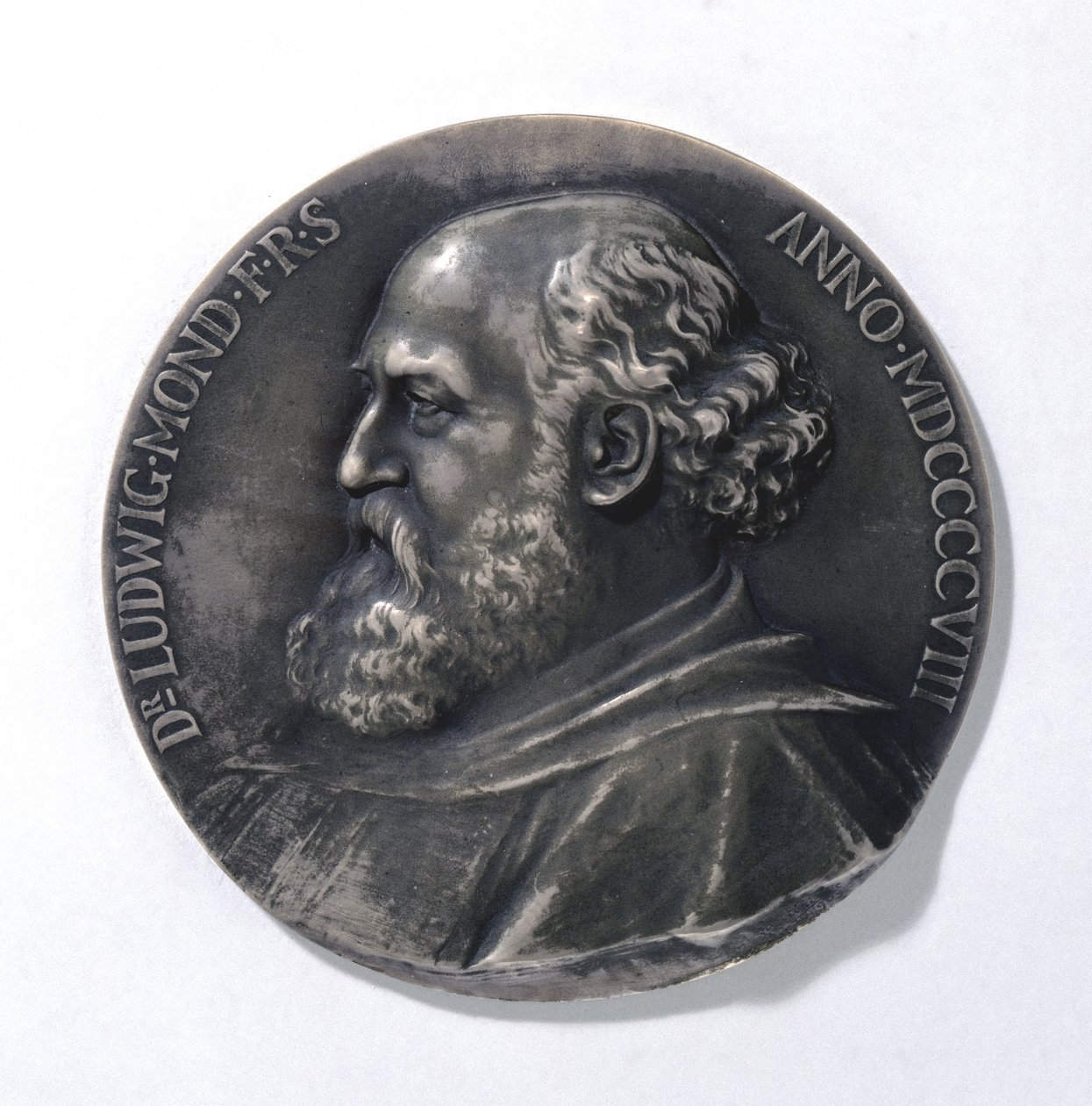 Médaille représentant Ludwig Mond, chimiste industriel - Unbekannt