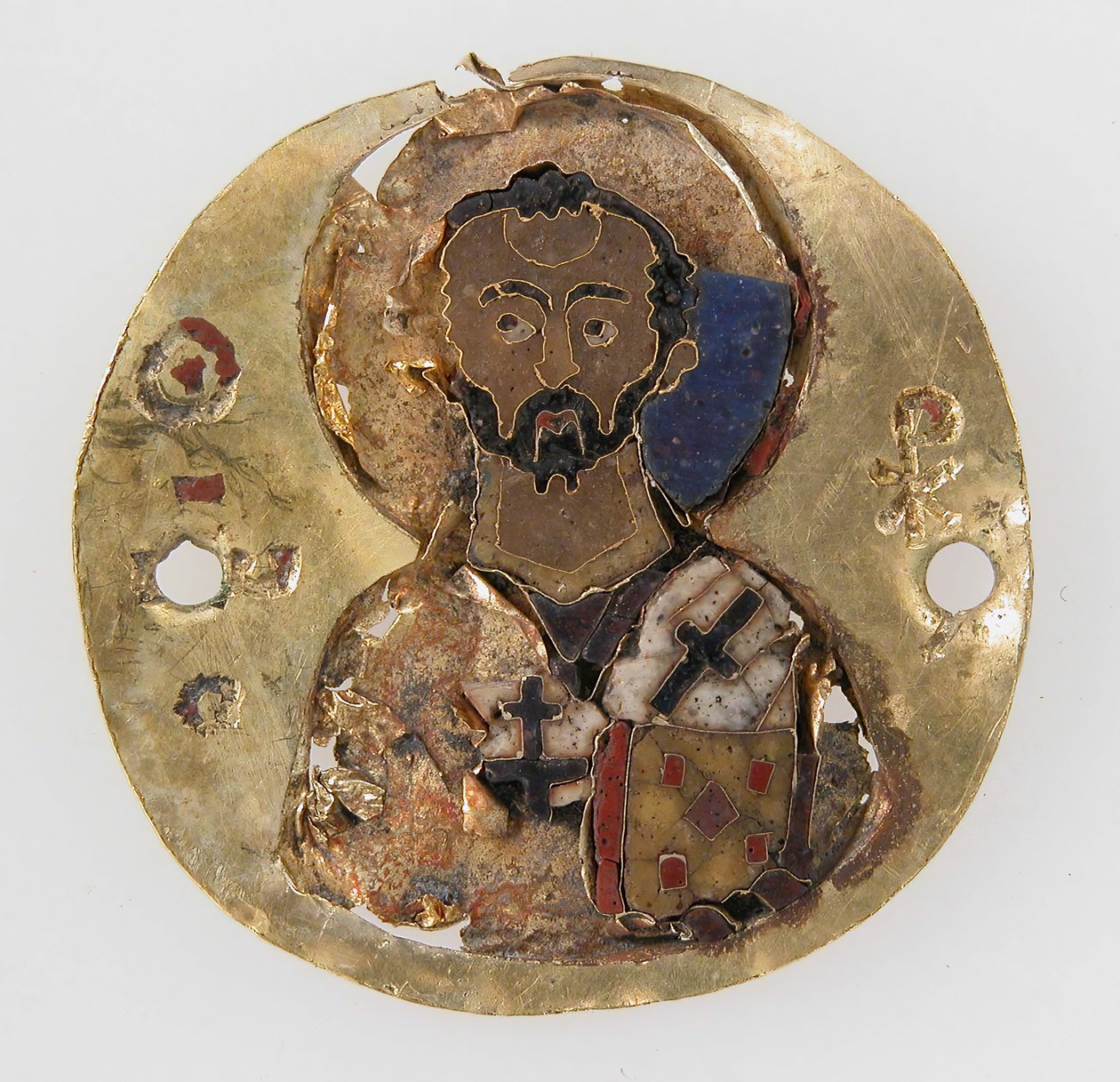 Médaillon de Saint Jean Chrysostome, Byzantin - Unbekannt