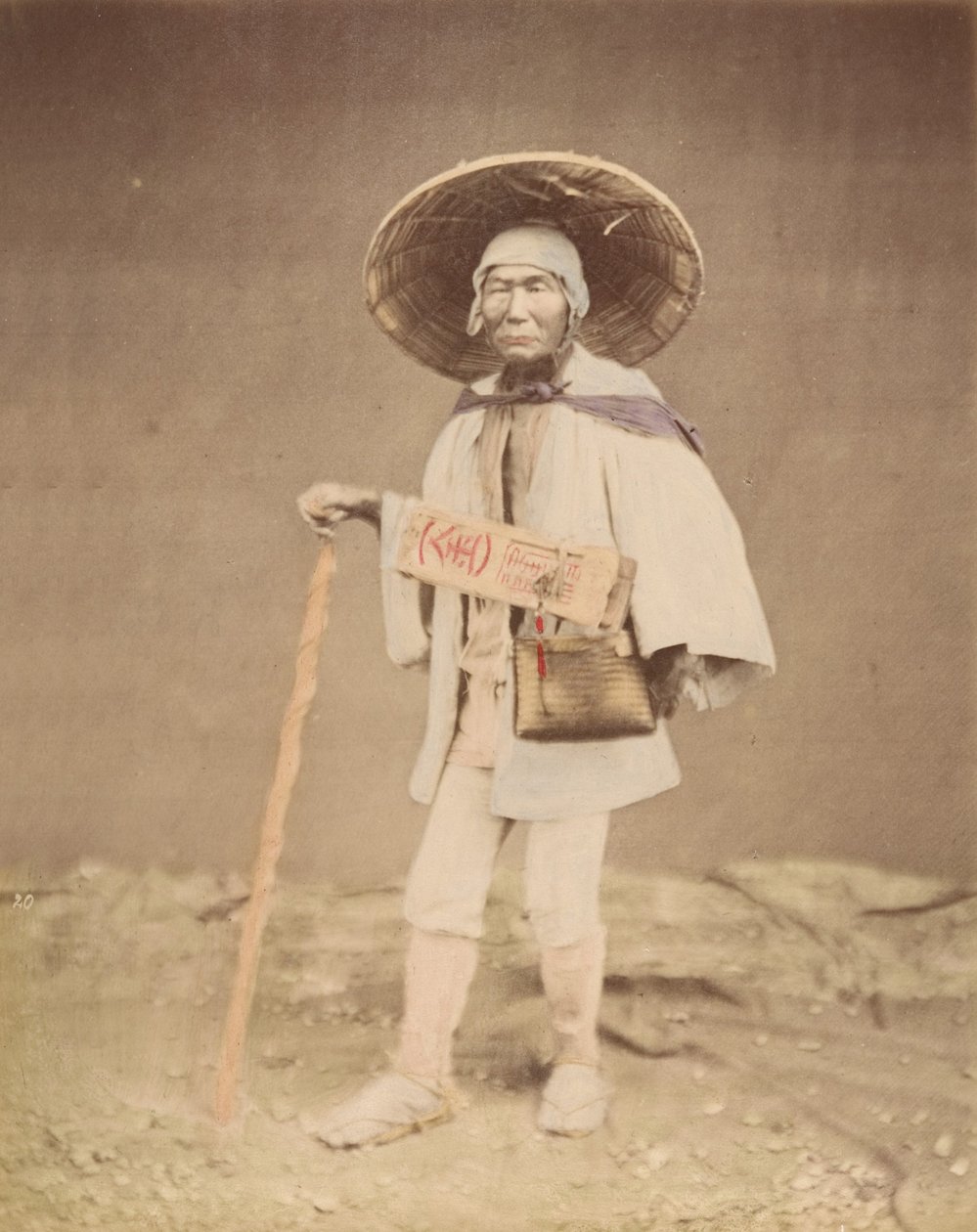 Pèlerin mendiant, années 1870 - Unbekannt