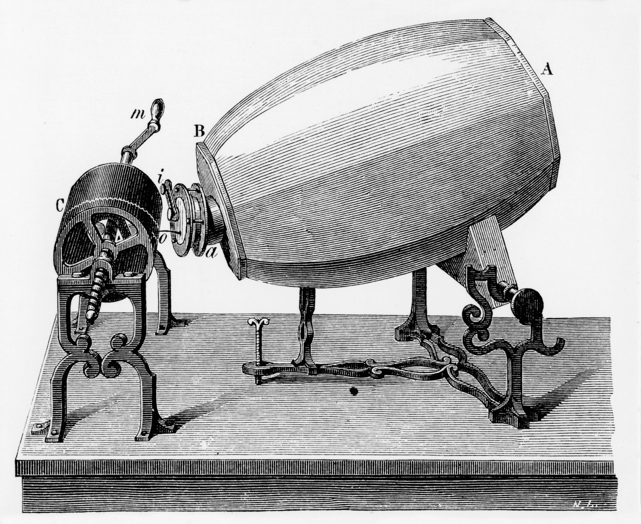 Phonautographe du milieu du 19e siècle, vers 1906 - Unbekannt