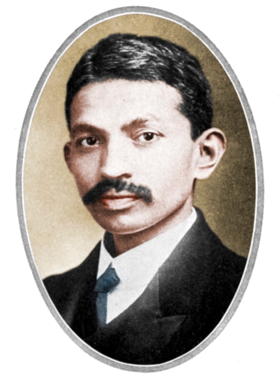 Mohandas Karamchand Gandhi 1869-1948, jeune homme - Unbekannt