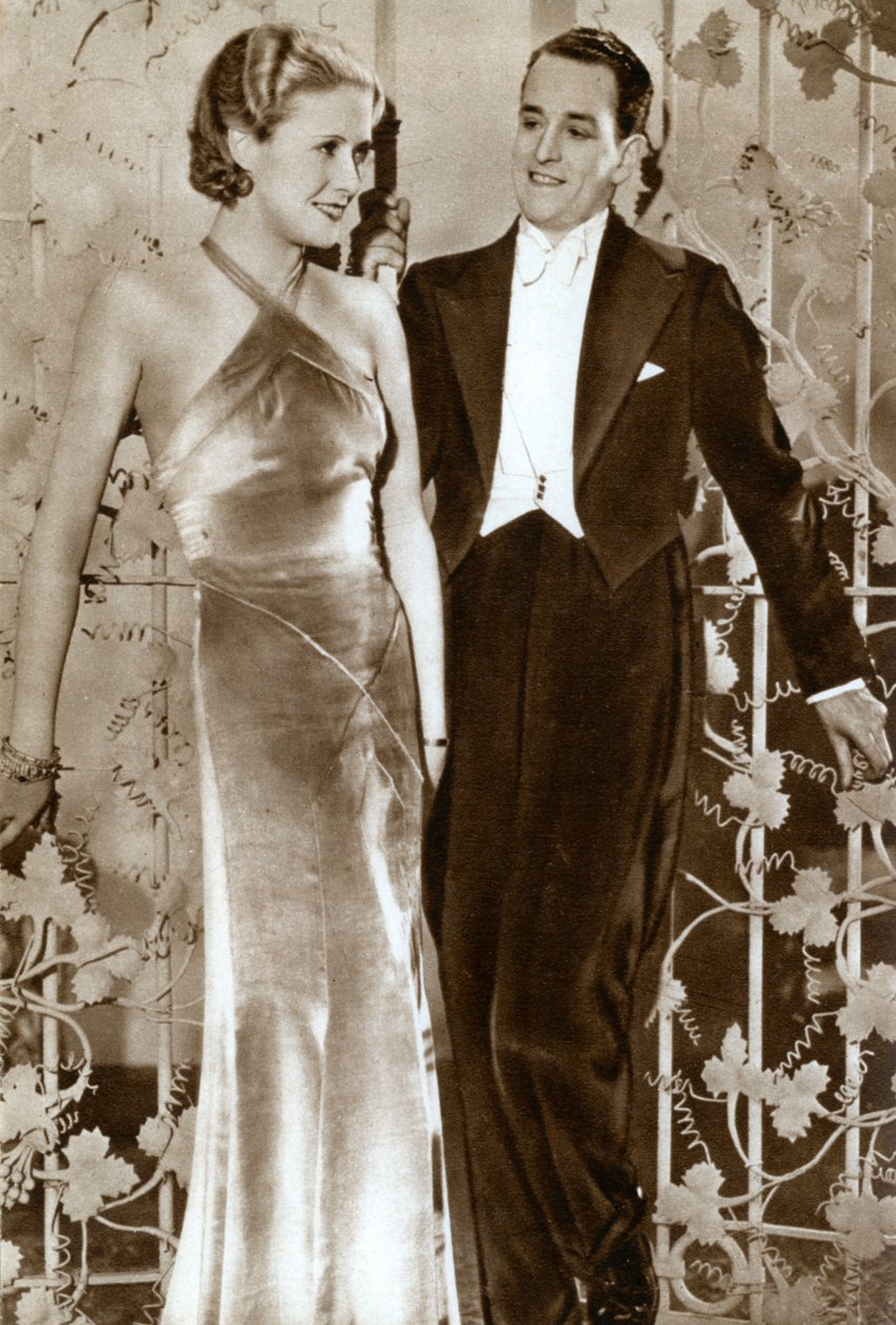 Molly Lamont et Gene Gerrard, acteurs, 1933 - Unbekannt