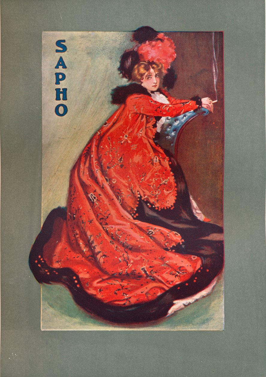 Mme Olga Nethersole dans Sapho, c1900 - Unbekannt