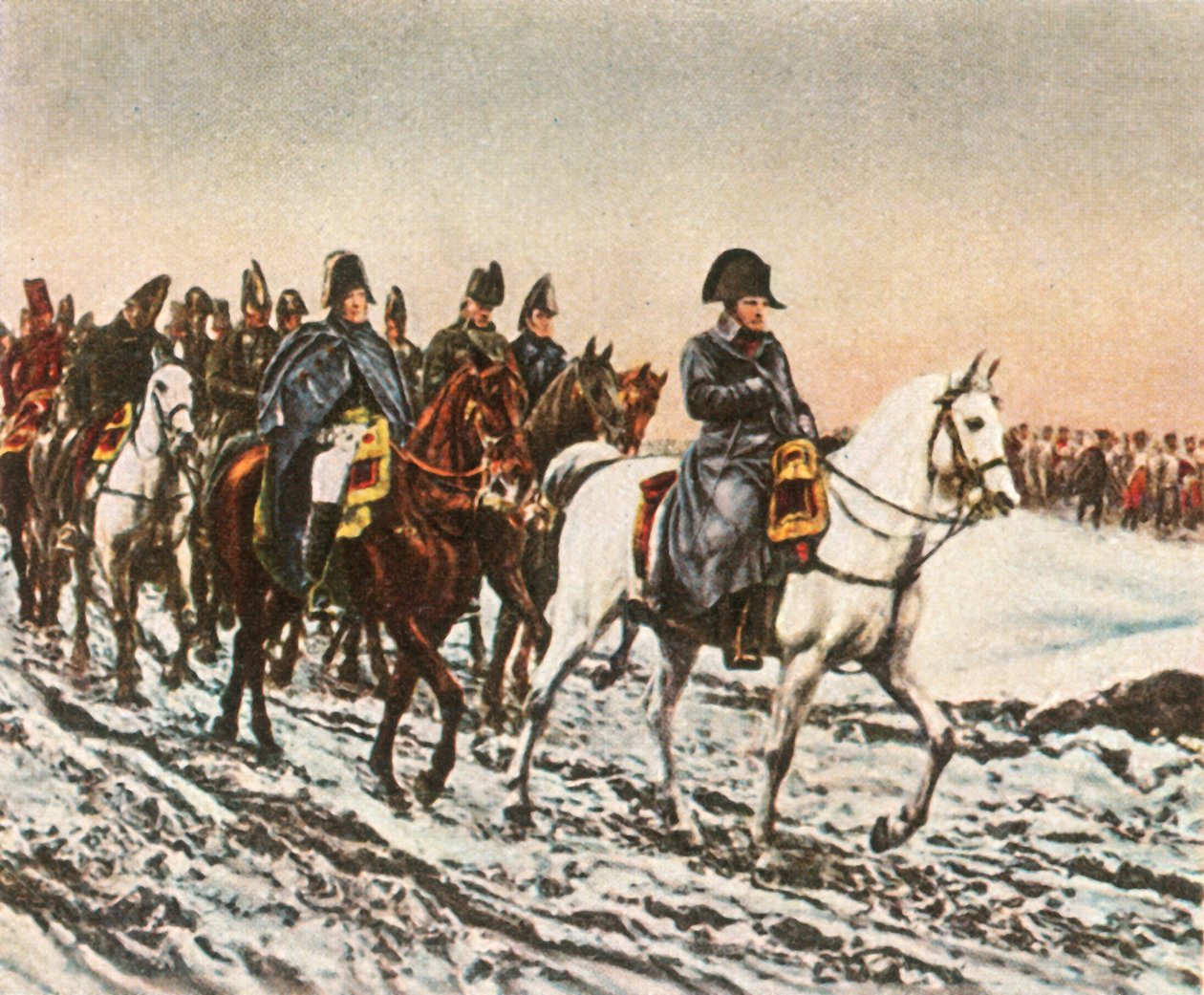 La retraite de Napoléon vers la Bérézina, 1812, 1936 - Unbekannt