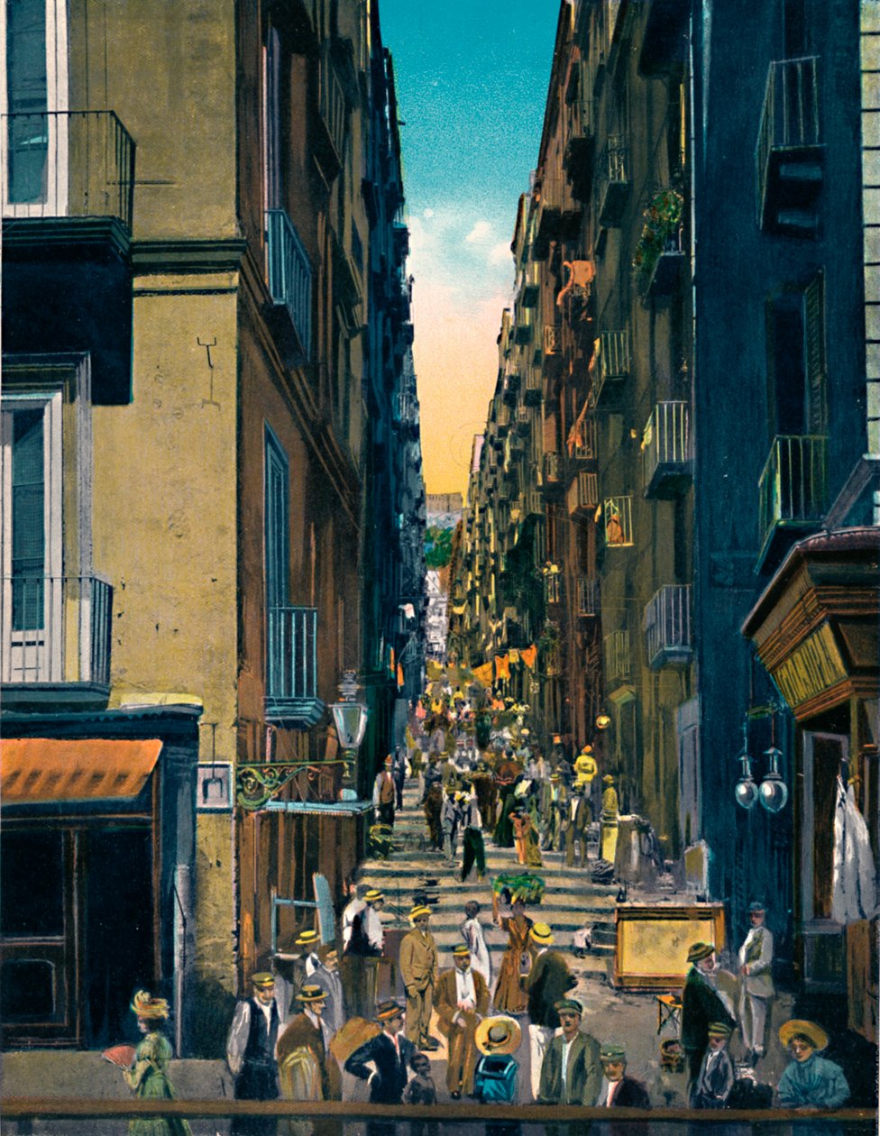 Napoli - Gradoni Di Chiaia, vers 1900 - Unbekannt