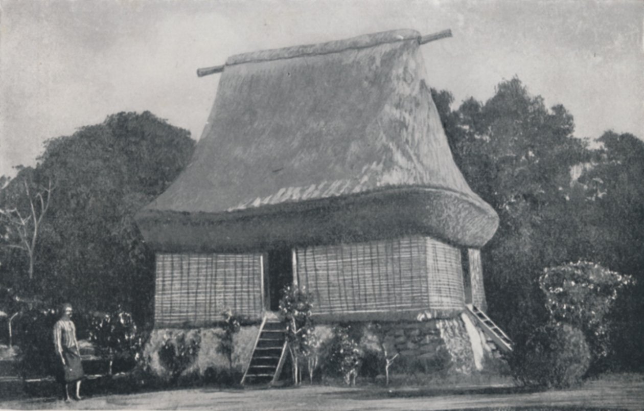 Maison indigène, îles Fidji, 1923 - Unbekannt