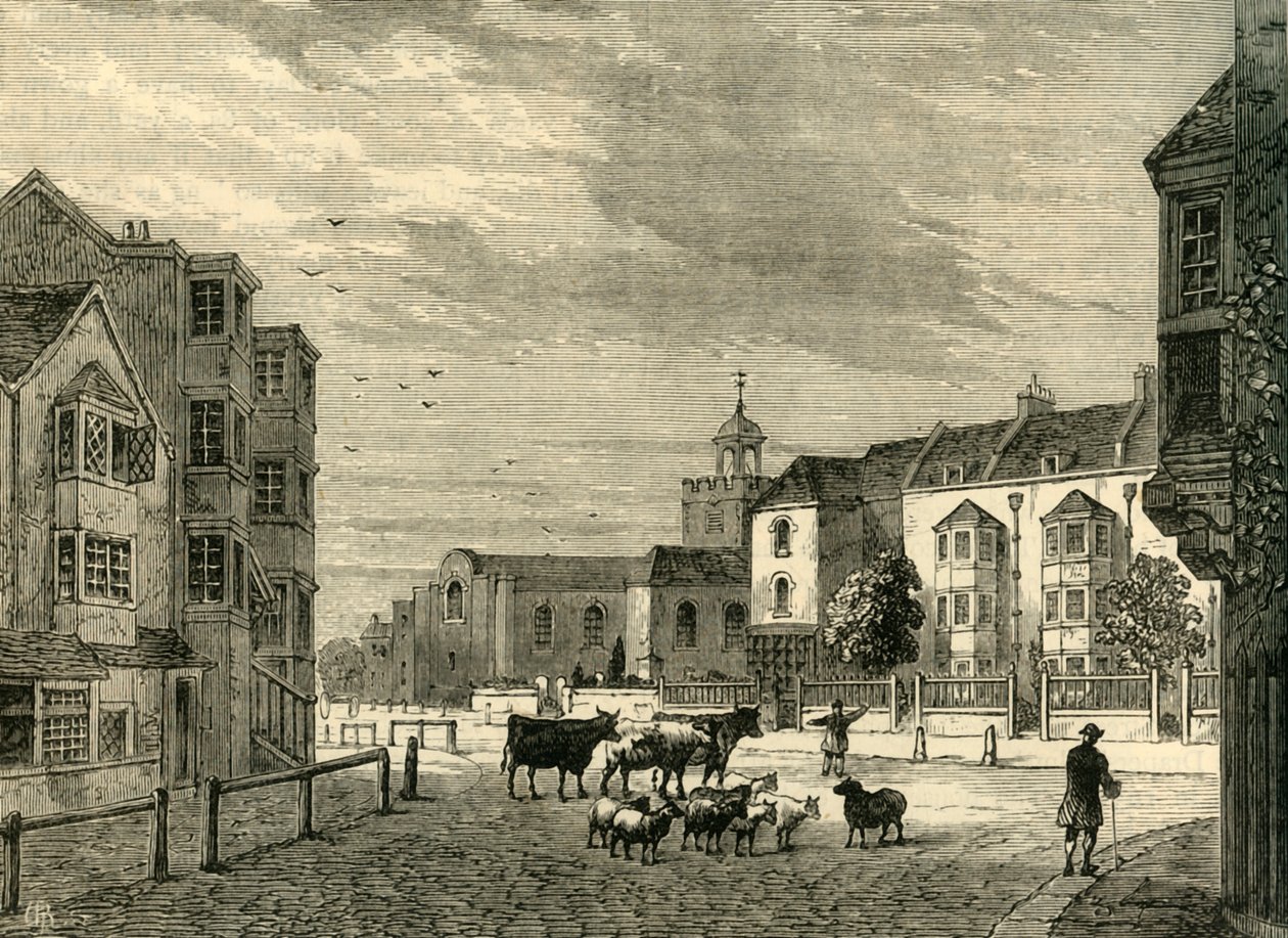 Newington Butts en 1820, vers 1878 - Unbekannt