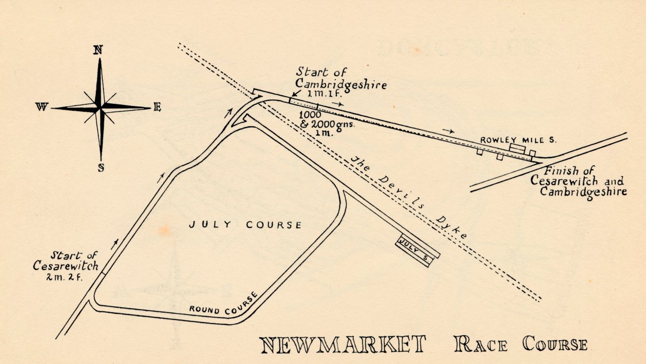 Hippodrome de Newmarket, 1940 - Unbekannt